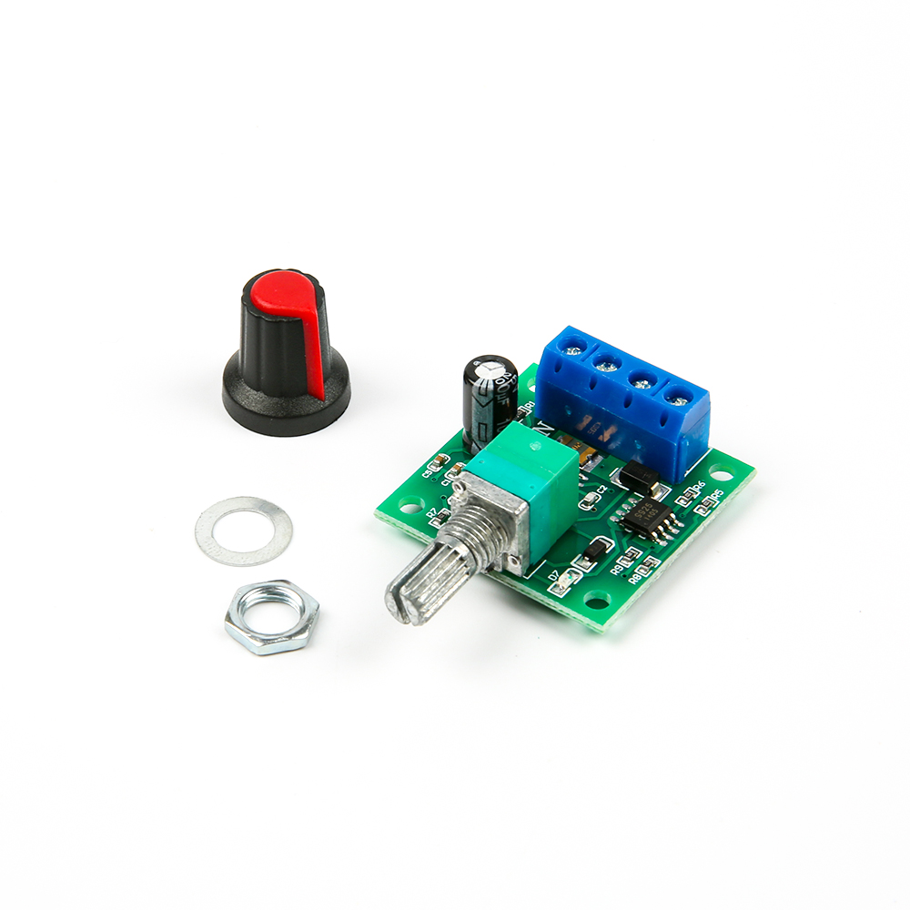 ШИМ регулятор скорости мотора, 1.8/3/5/6/12в 2А